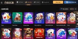 Đánh Bài cào Soc88 ăn tiền dễ thắng nhất