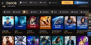 Hàng trăm game nổ hũ Jakpot Soc88 được quy tụ